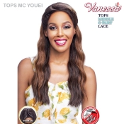 Vanessa Top Middle C-Part Swissilk Lace Front Wig - TOPS MC YOUEI